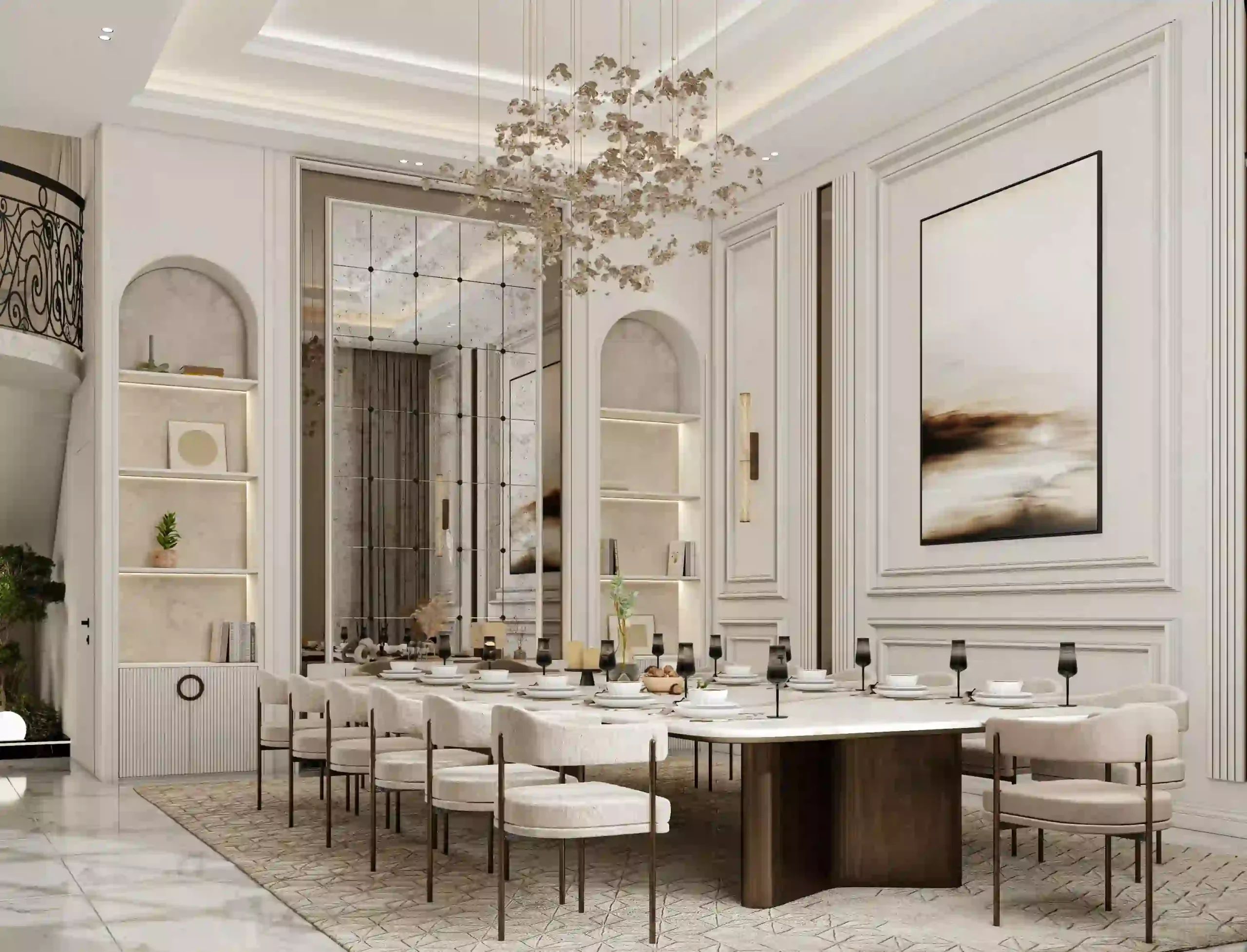Mix Modern and Classic Design Elements