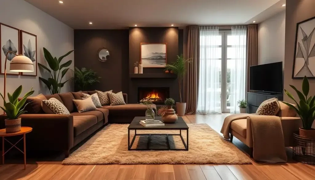 Modern Luxury with Gold Accents