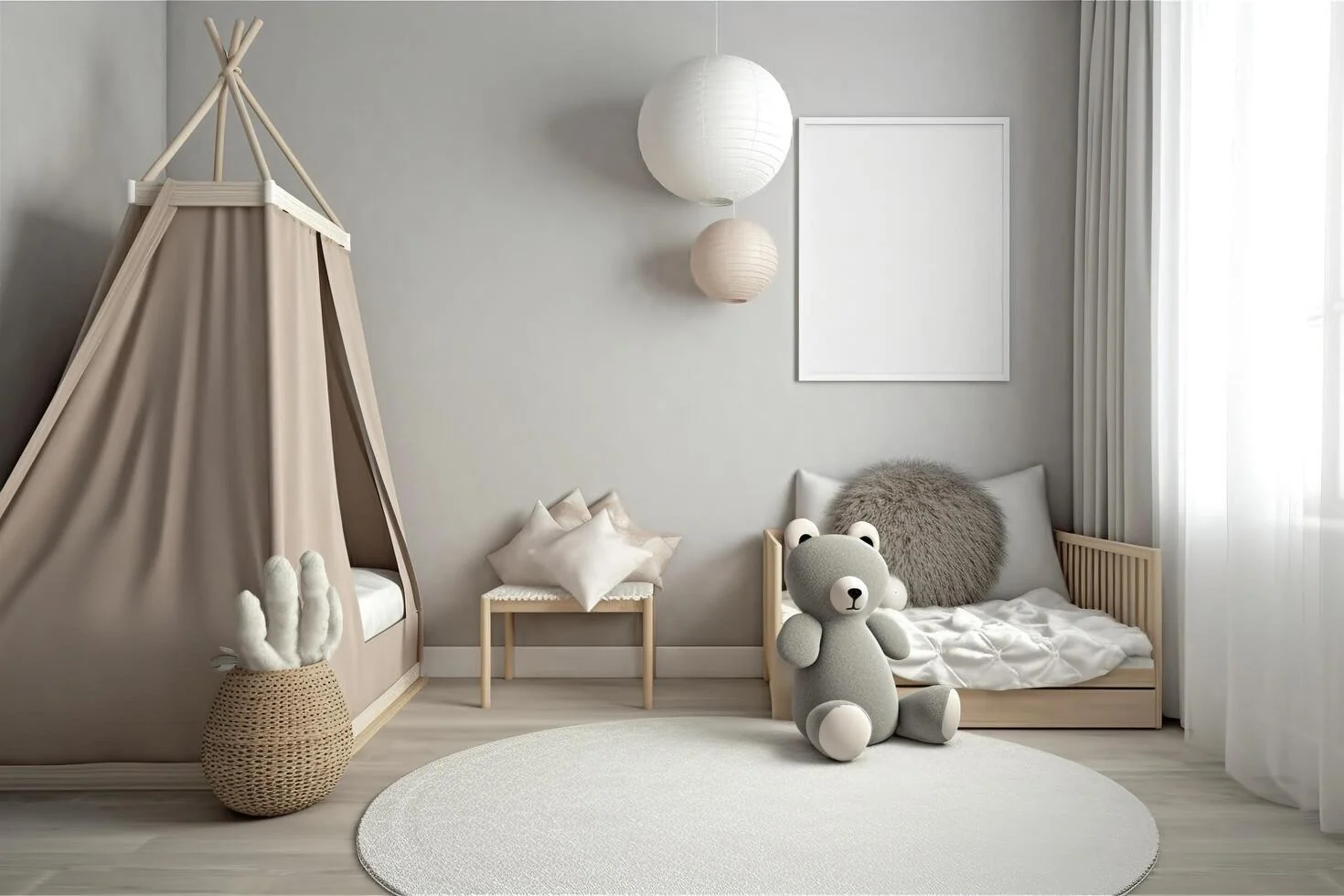 Modern Minimalist Nursery Ideas