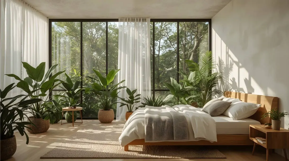 Nature-Inspired Indoor Garden Corner