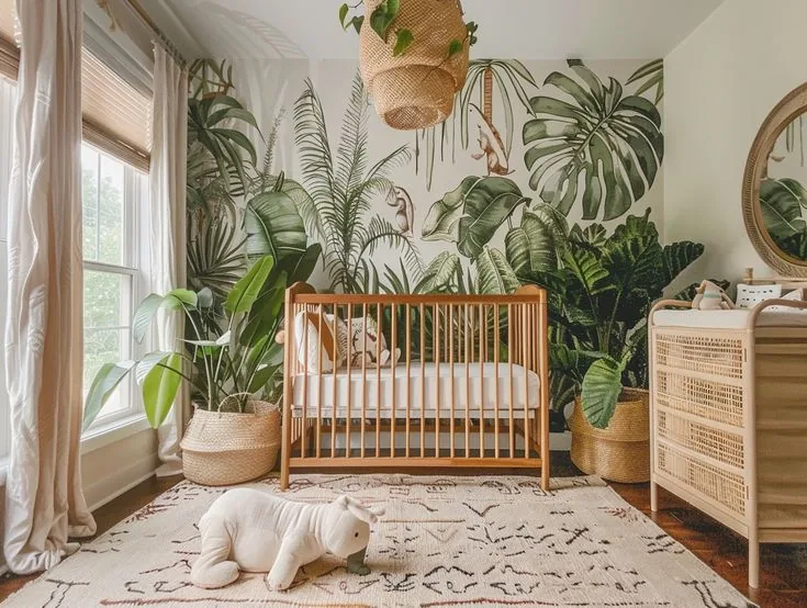 Nature-Inspired Nursery Room Decor