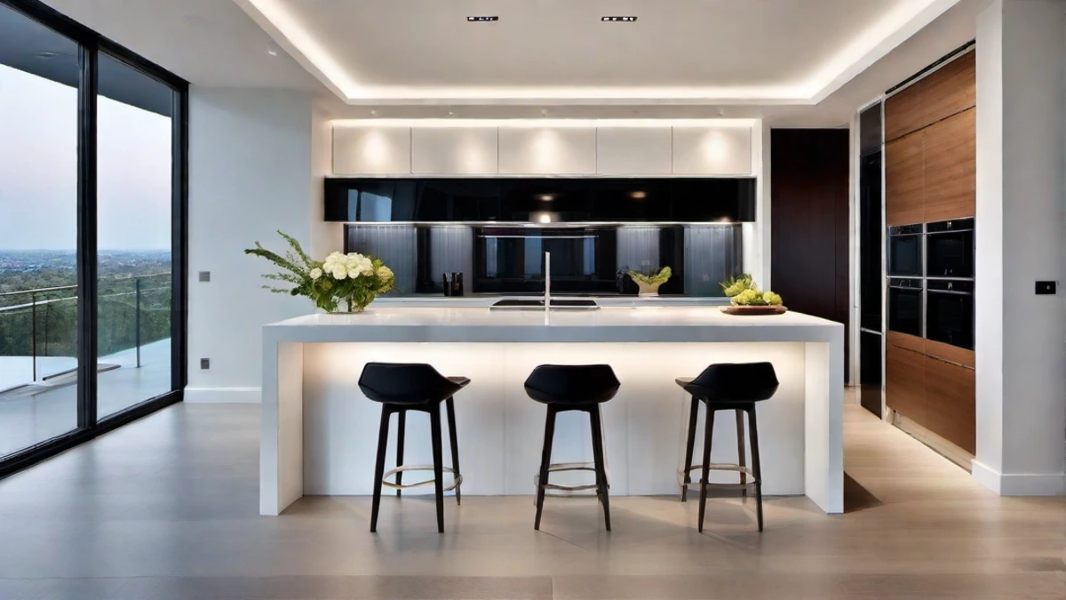 Open-Concept Modern Kitchen