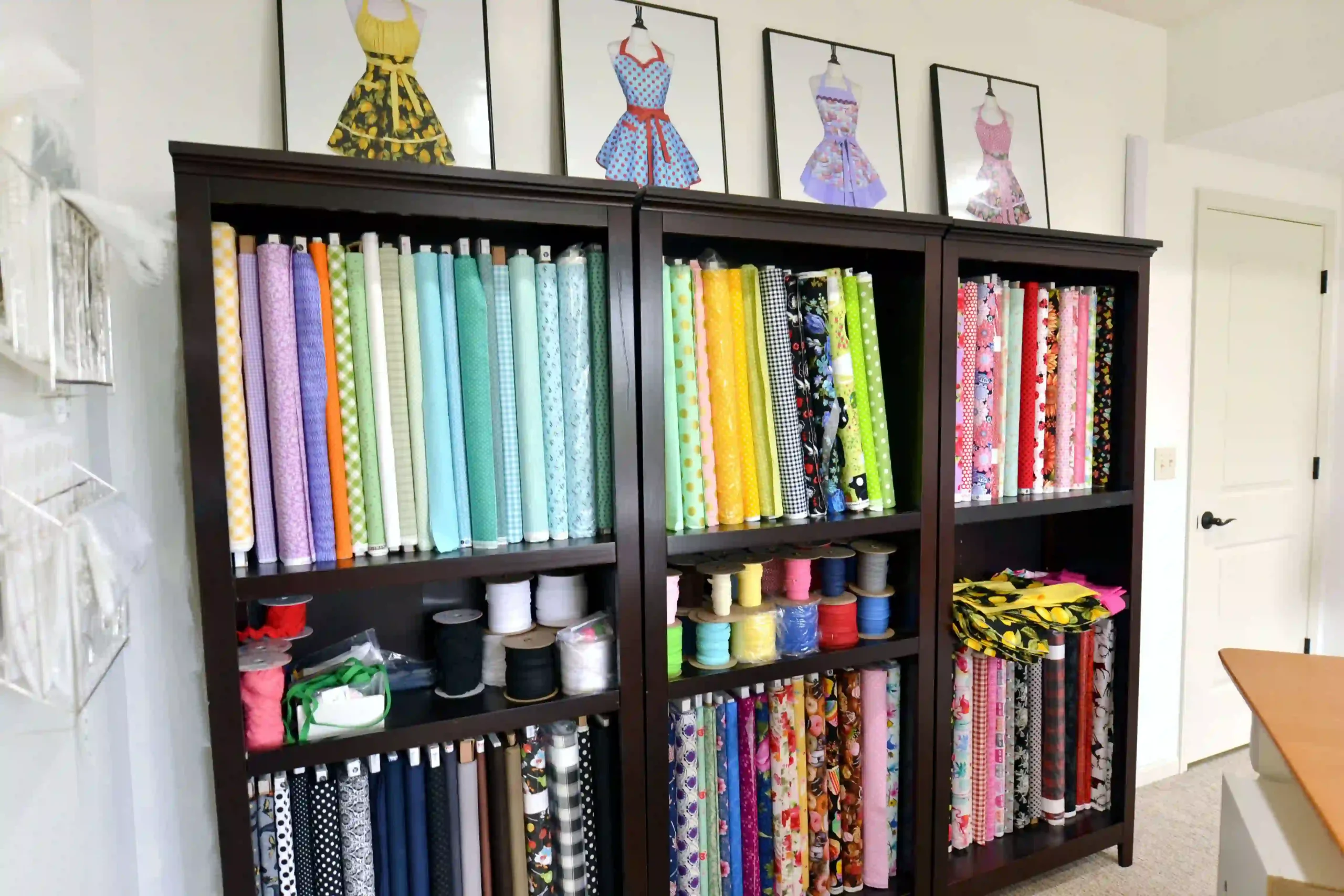 Organize Fabric by Color