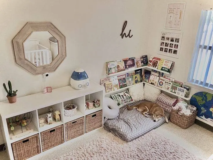 Playful Montessori-Inspired Bedroom