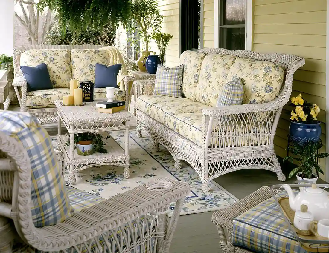 Rattan and Wicker Furniture Pieces