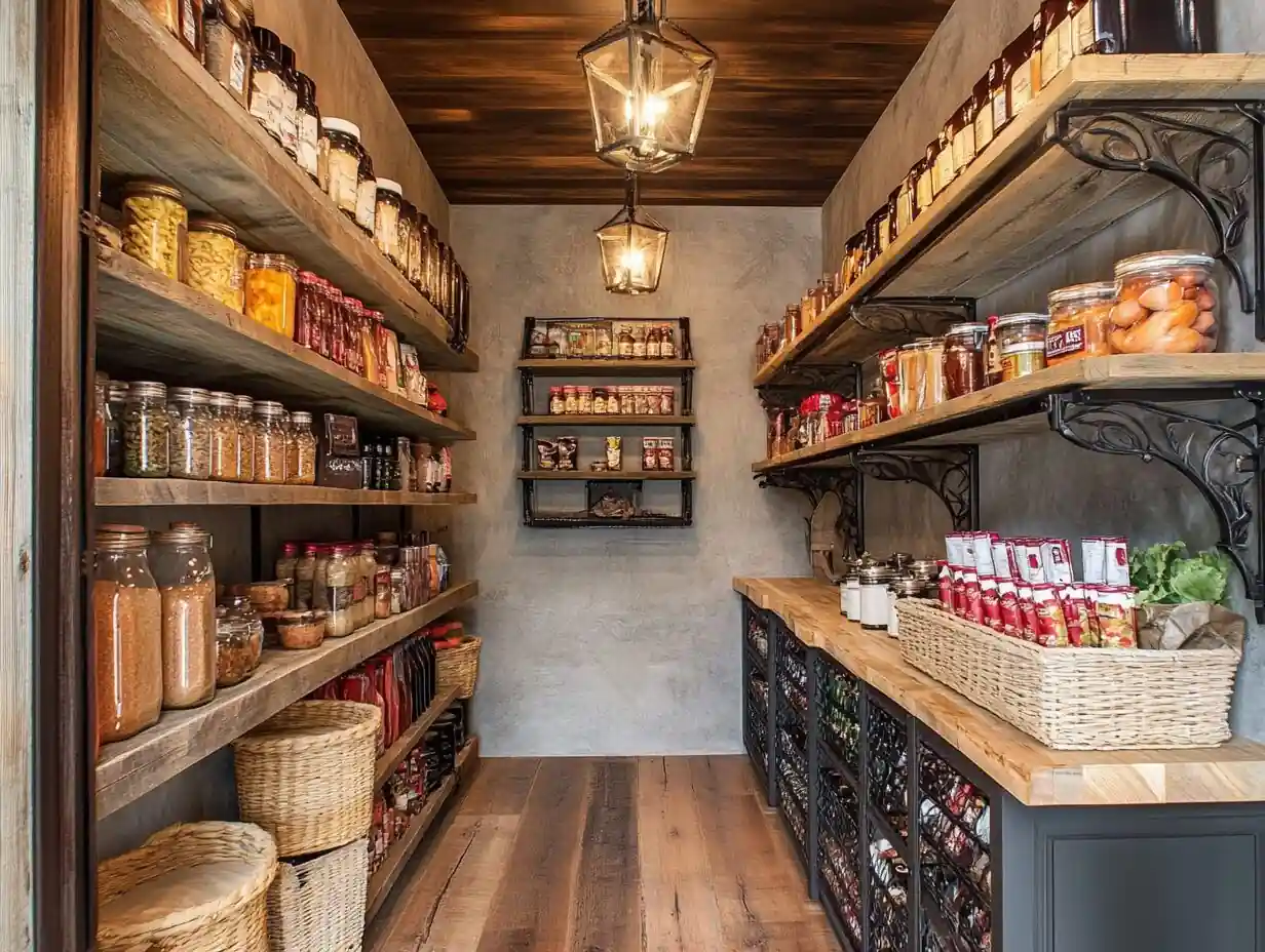 Rustic Farmhouse Pantry Style