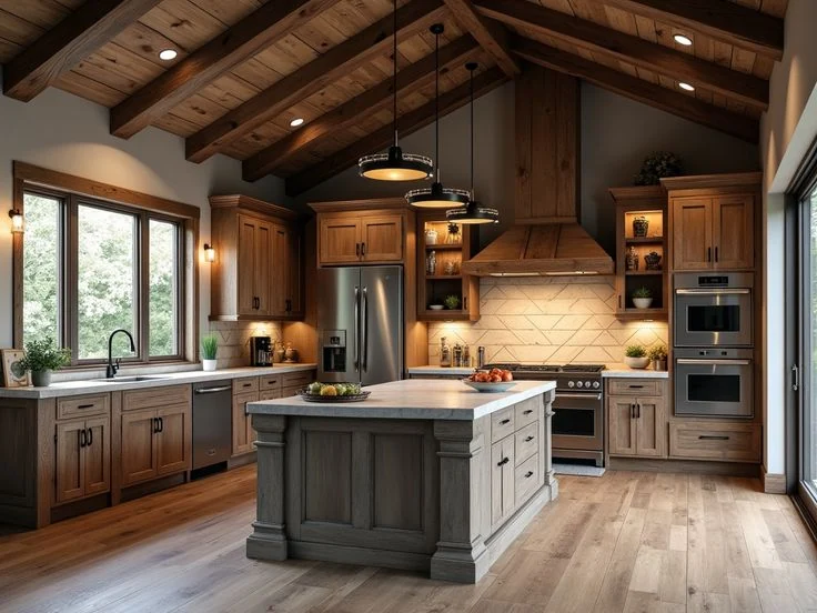 Rustic Wood Elements for a Cozy Farmhouse Look