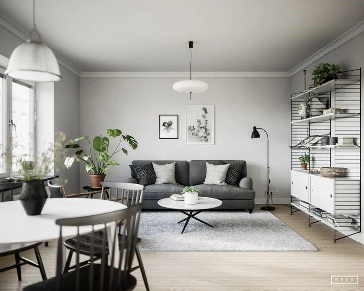 Scandinavian Inspired Cozy Retreat