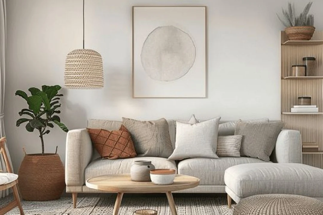Scandinavian-Inspired Living Room