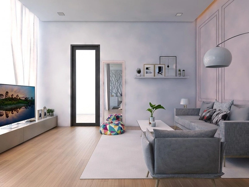 Scandinavian Luxury Living Room
