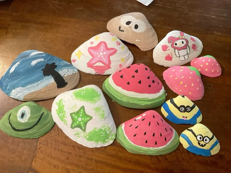 Shell Painting Art