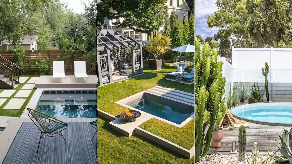 Small Plunge Pool for Compact Backyards