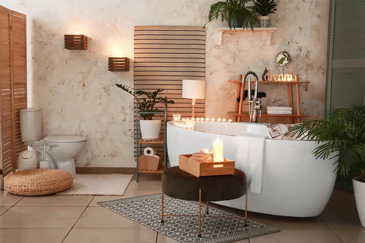 Spa-Inspired Bathroom Sanctuary