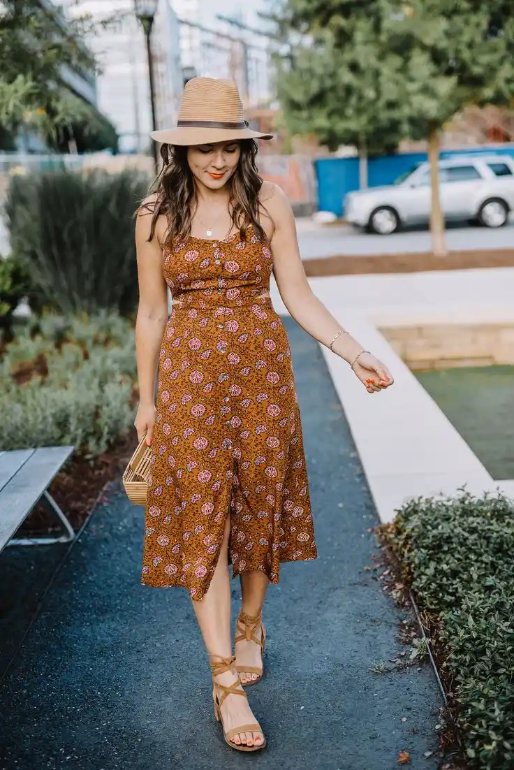 Sundress with Sandals