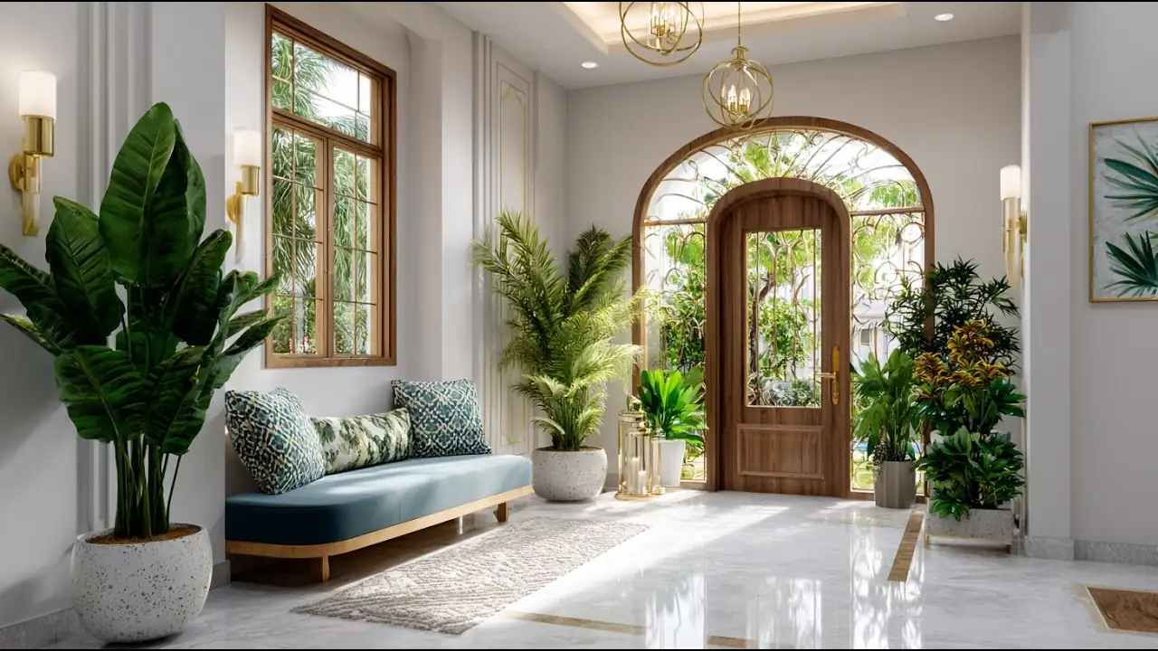 The Entryway Welcome Green Corner