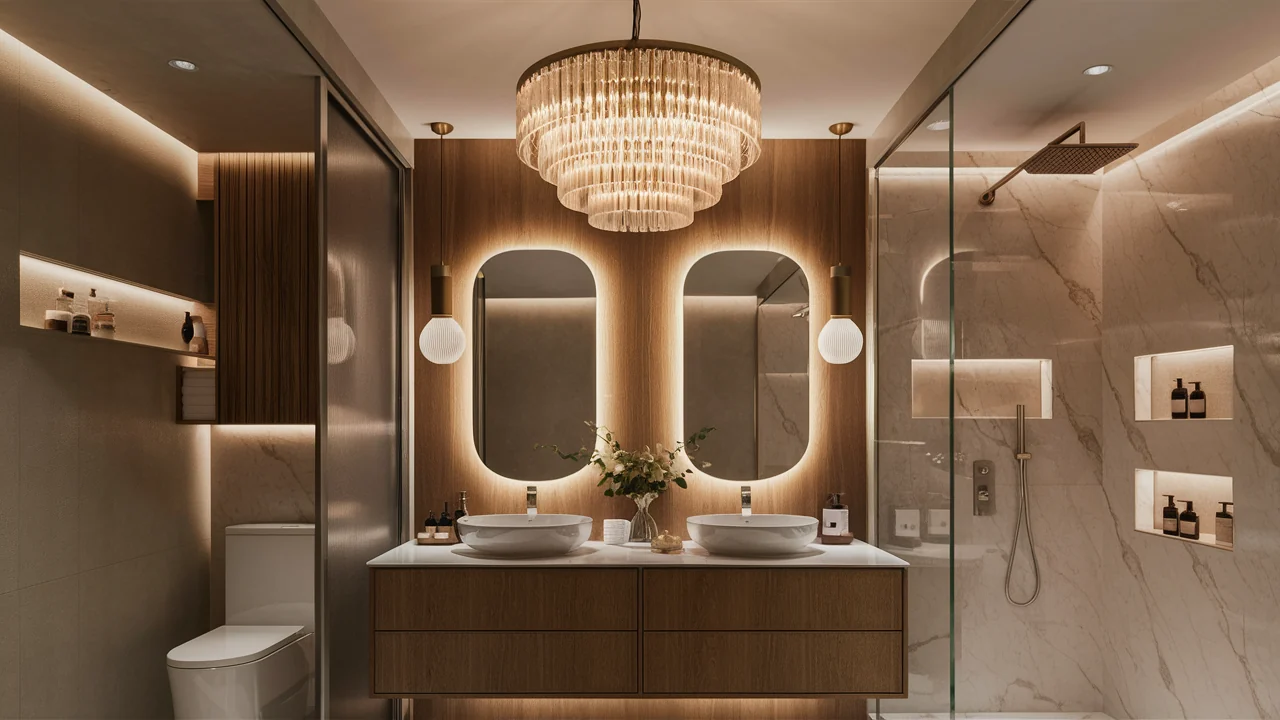 Use Beautiful Bathroom Lighting Ideas