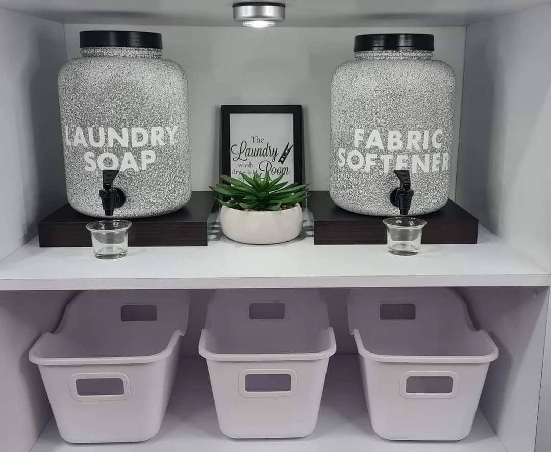 Use Clear Storage Containers