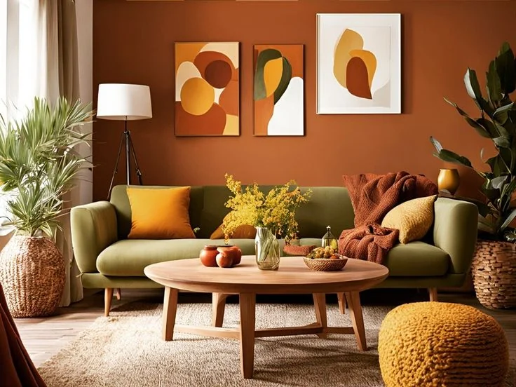 Use Warm Earthy Color Palettes
