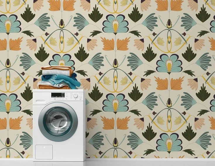 Vintage Pattern Wallpaper for Unique Personality