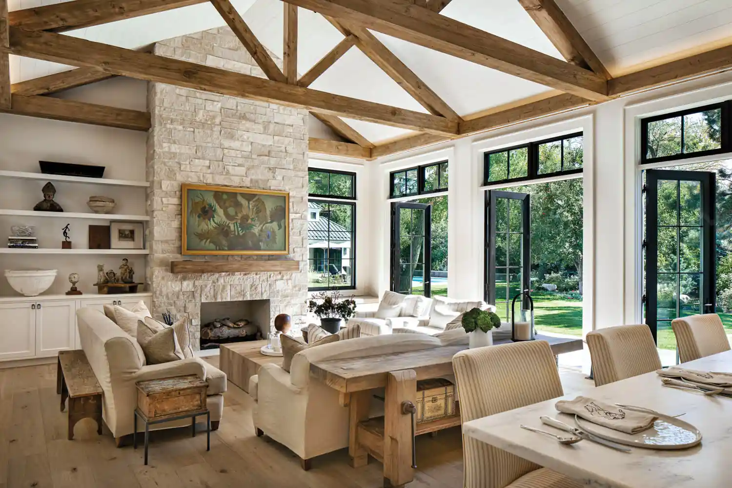 Warm Neutral Living Room Retreat