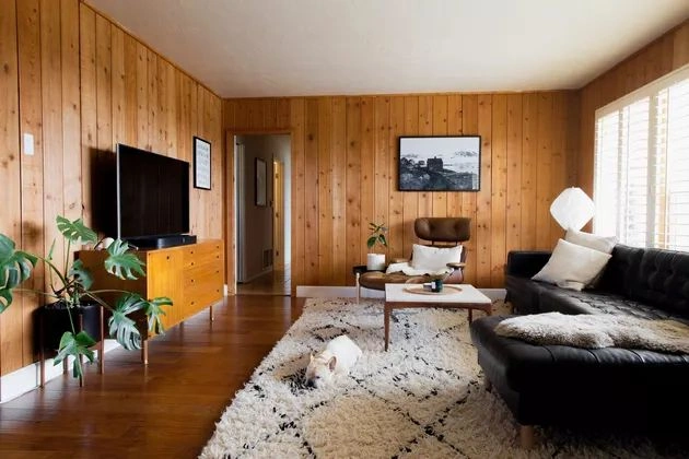 White Walls with Wooden Accents for a Cozy Home