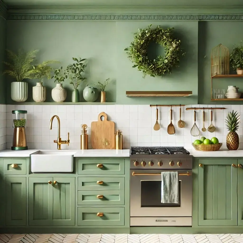 Add Green Through Accessories and Decor