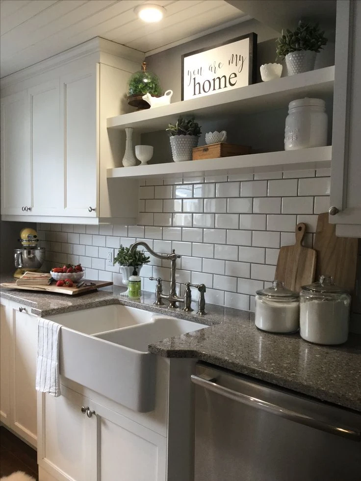 Add a Classic Subway Tile Backsplash