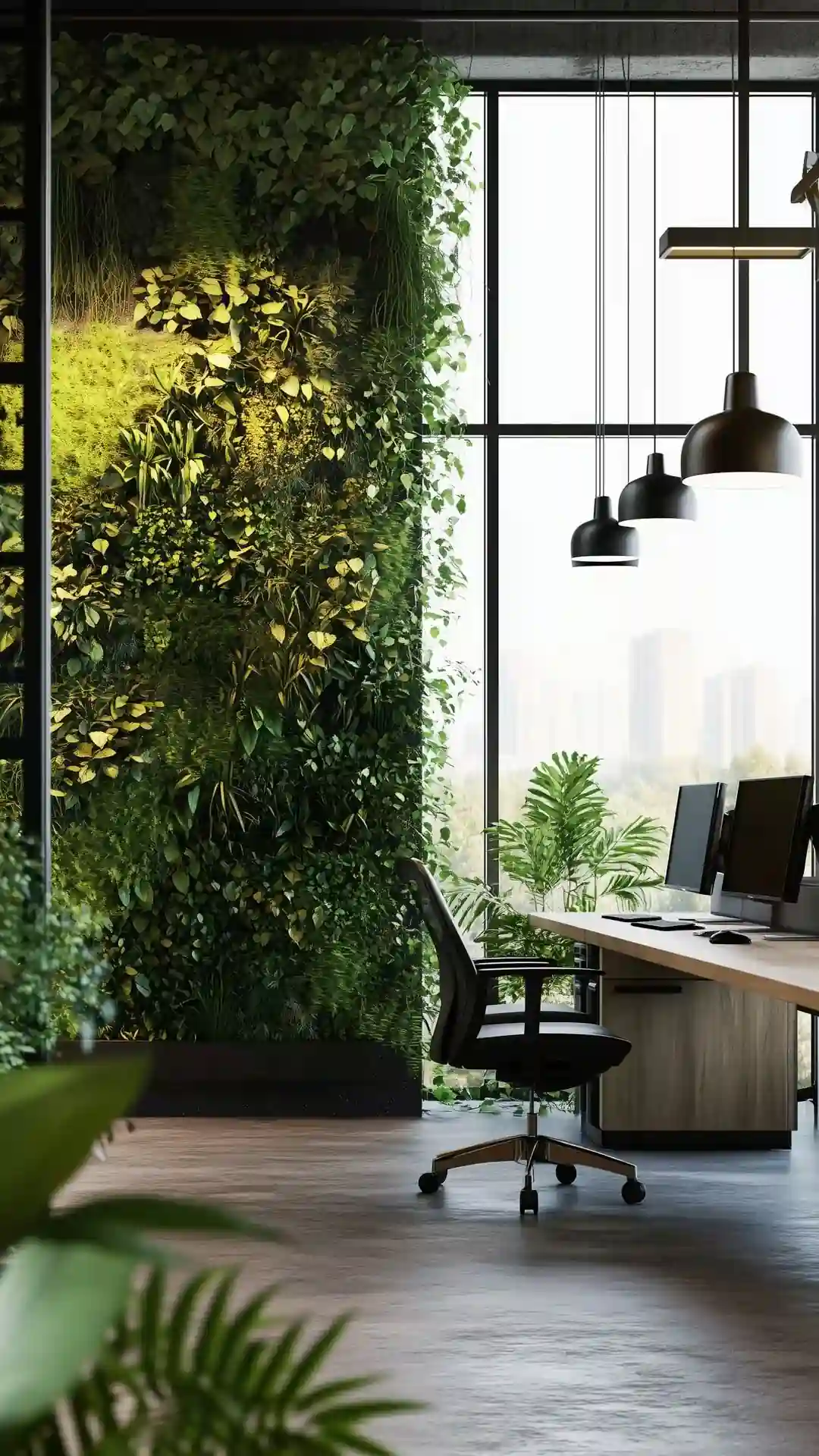 Biophilic Home Office Inspiration