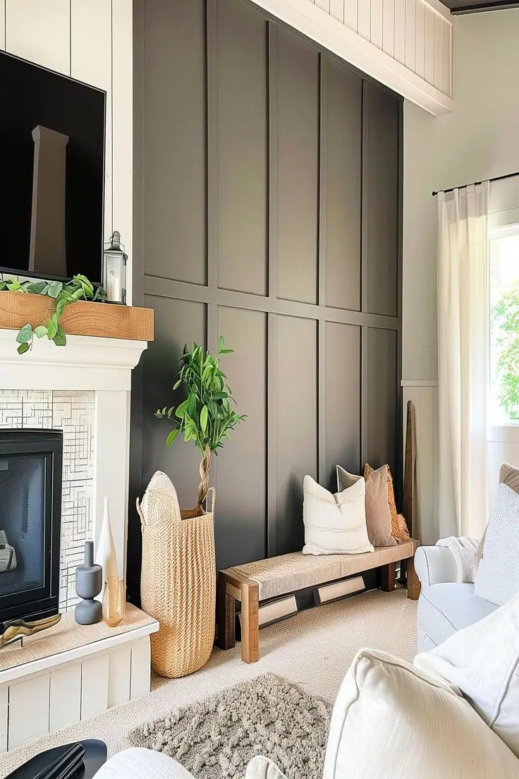 Board and Batten Accent Wall