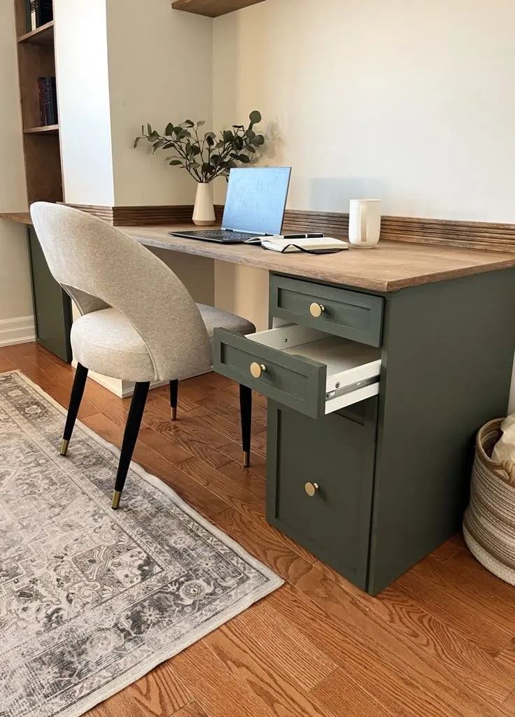 Create a Home Office with IKEA ALEX Drawers