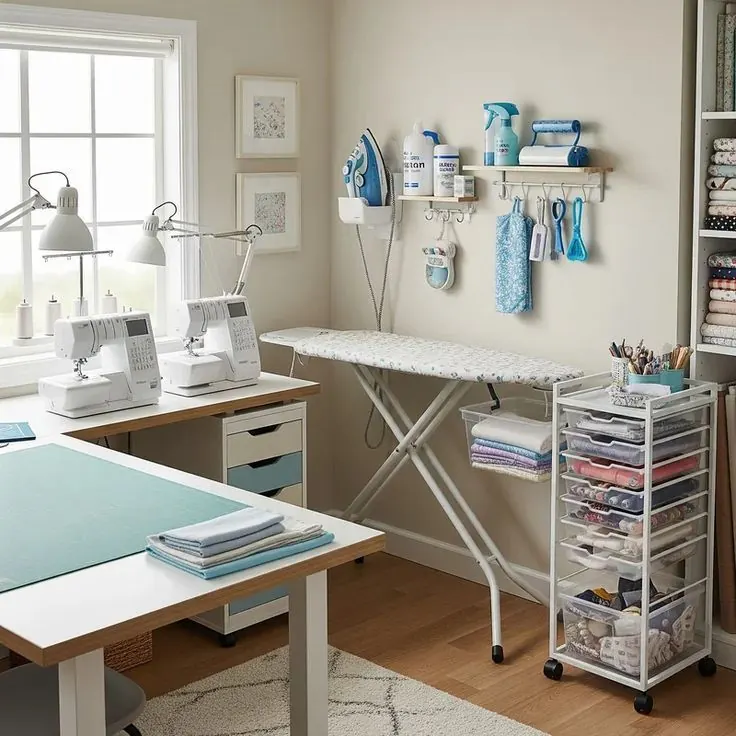 Create a Pressing and Ironing Station