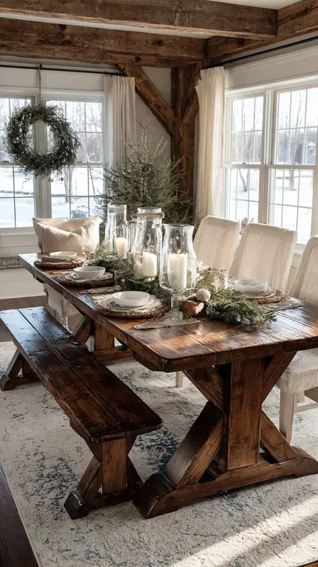 Create a Rustic Farmhouse Tablescape