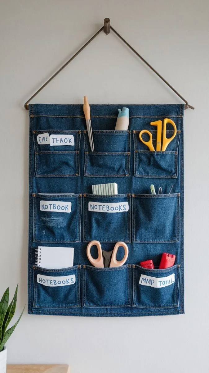 Denim Pocket Organizers