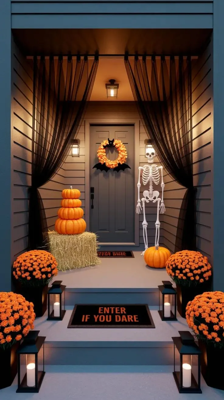 Design a Creepy Entryway