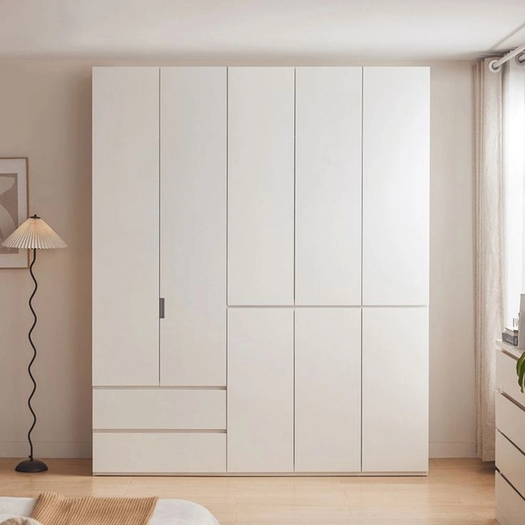 Design a Minimalist White PAX Wardrobe