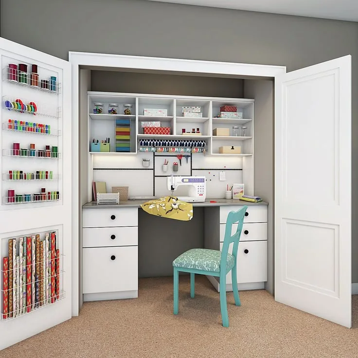 Design a Small Sewing Room with Smart Solutions