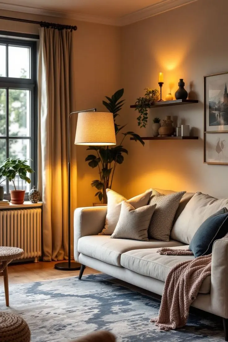 Layer Lighting for Warmth and Depth