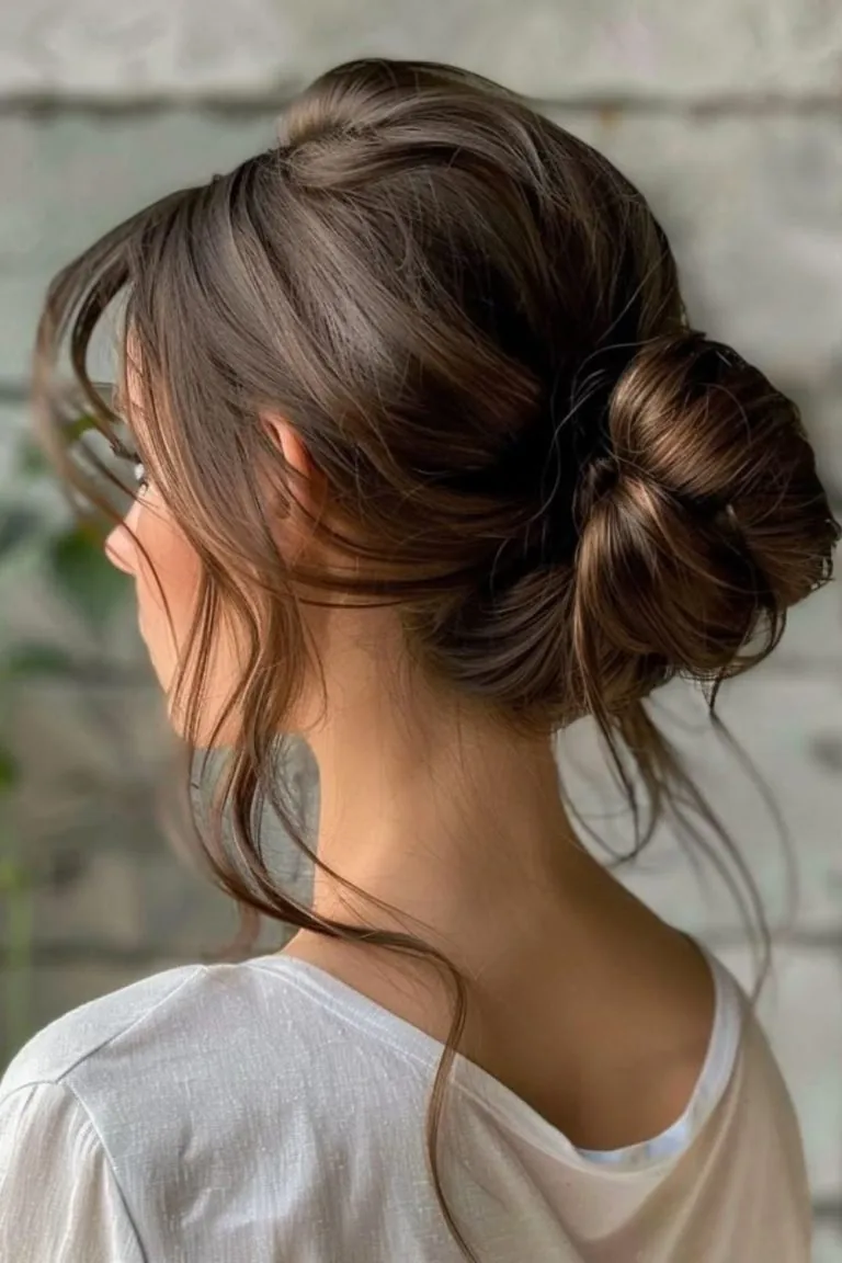 Low Messy Bun