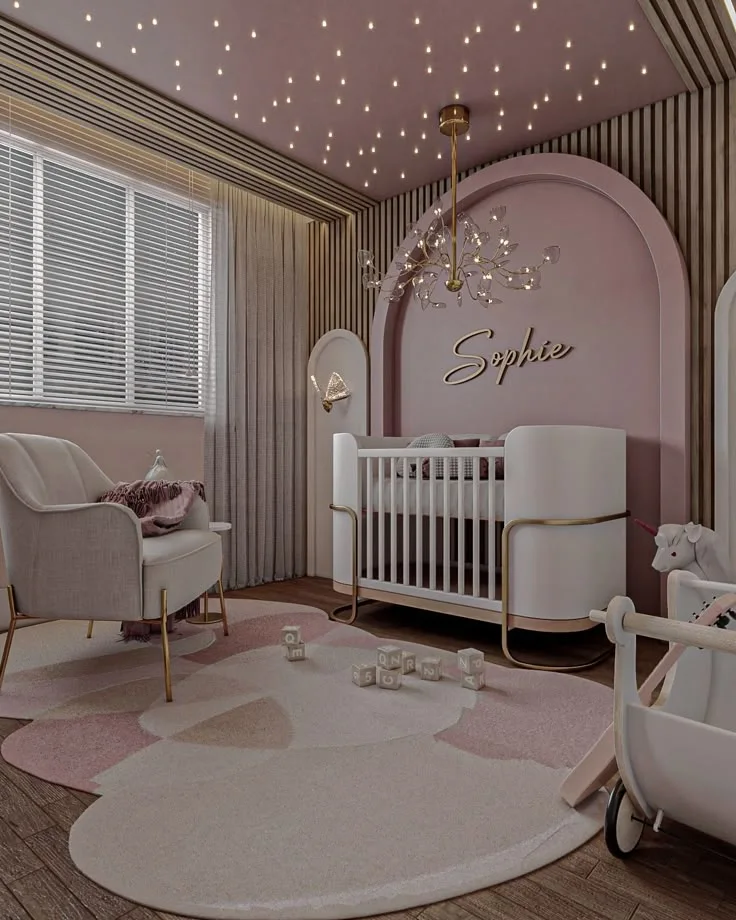 Luxury Baby Girl Nursery