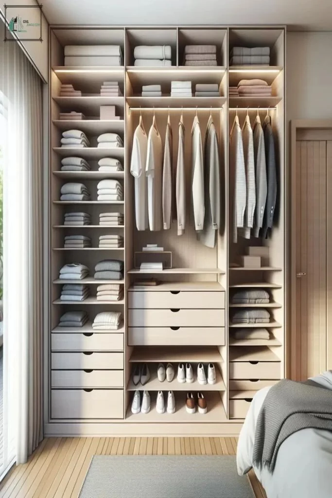 Maximise Storage in a Small Bedroom