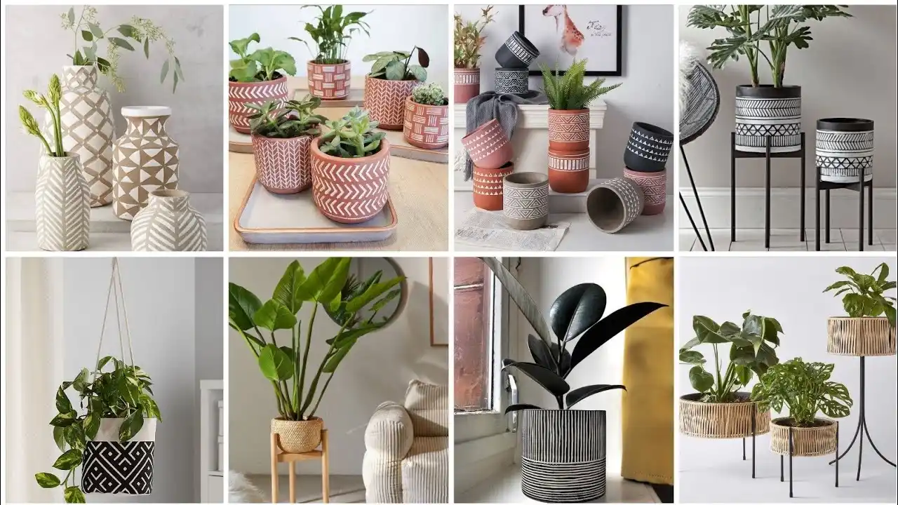 Mix Decorative Pots and Planters