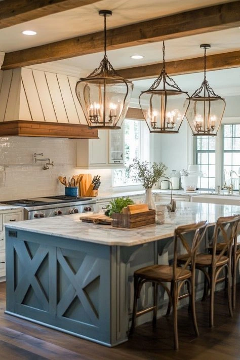 Mix Modern and Vintage Lighting