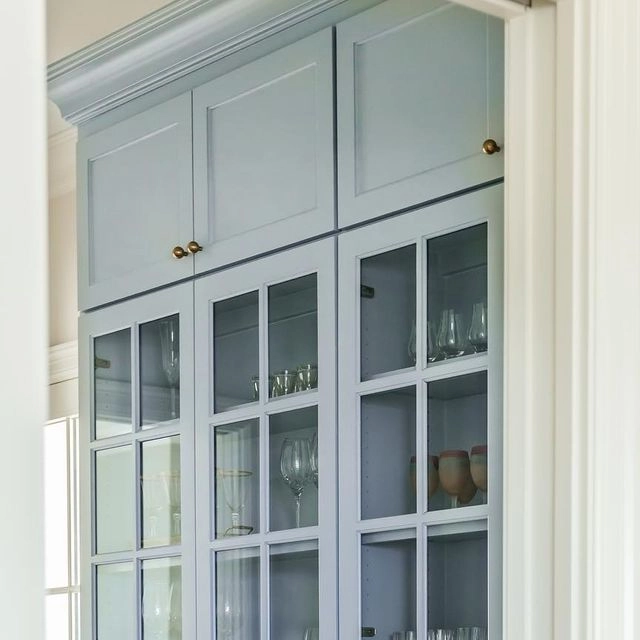 Navy Blue Cabinets