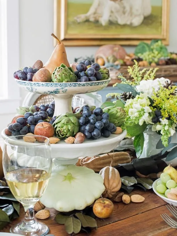 Seasonal Fruit and Vegetable Display