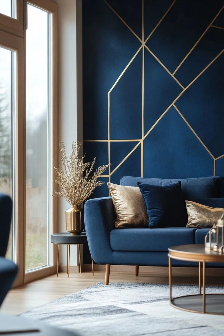 Statement Wallpaper Accent Wall