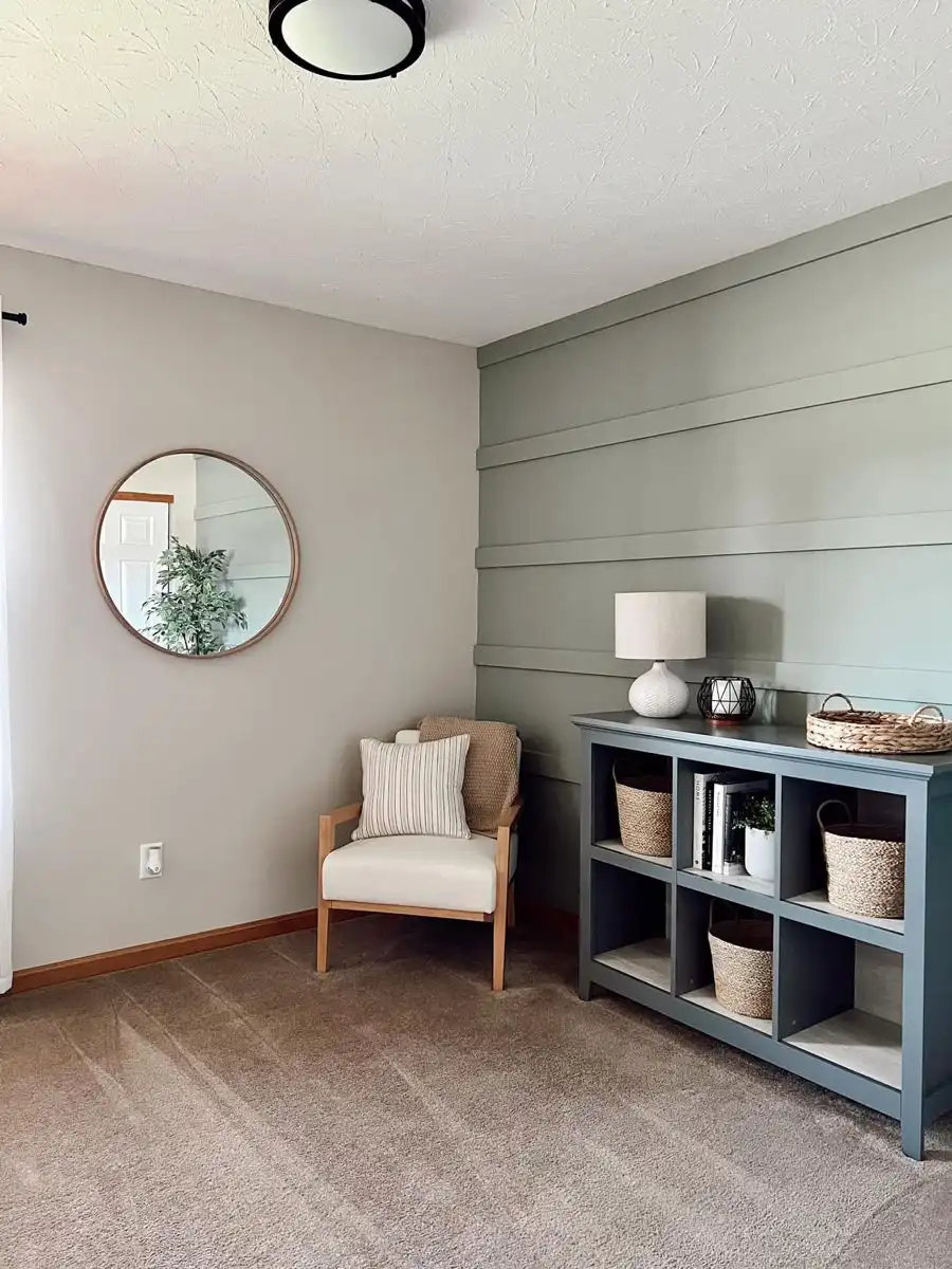 Textured Plaster Accent Wall