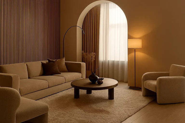 modern and warm living room ideas