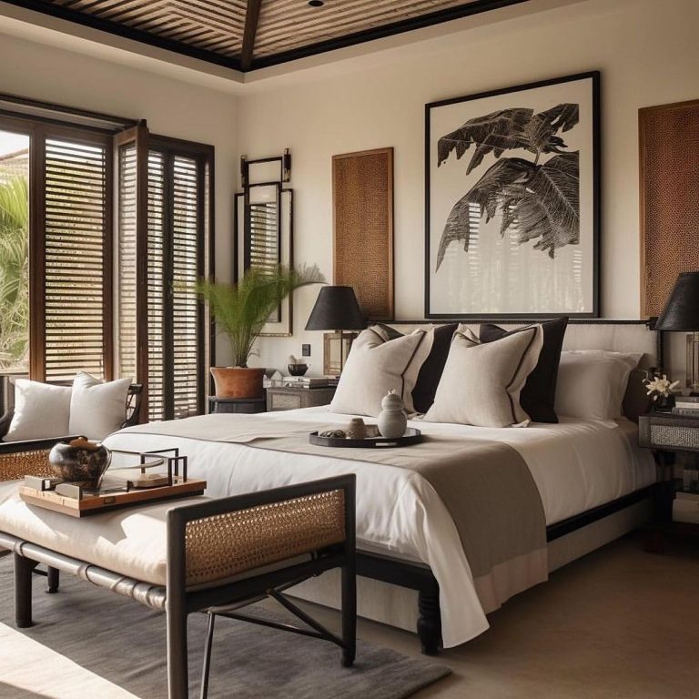 British Colonial Style Bedroom Ideas