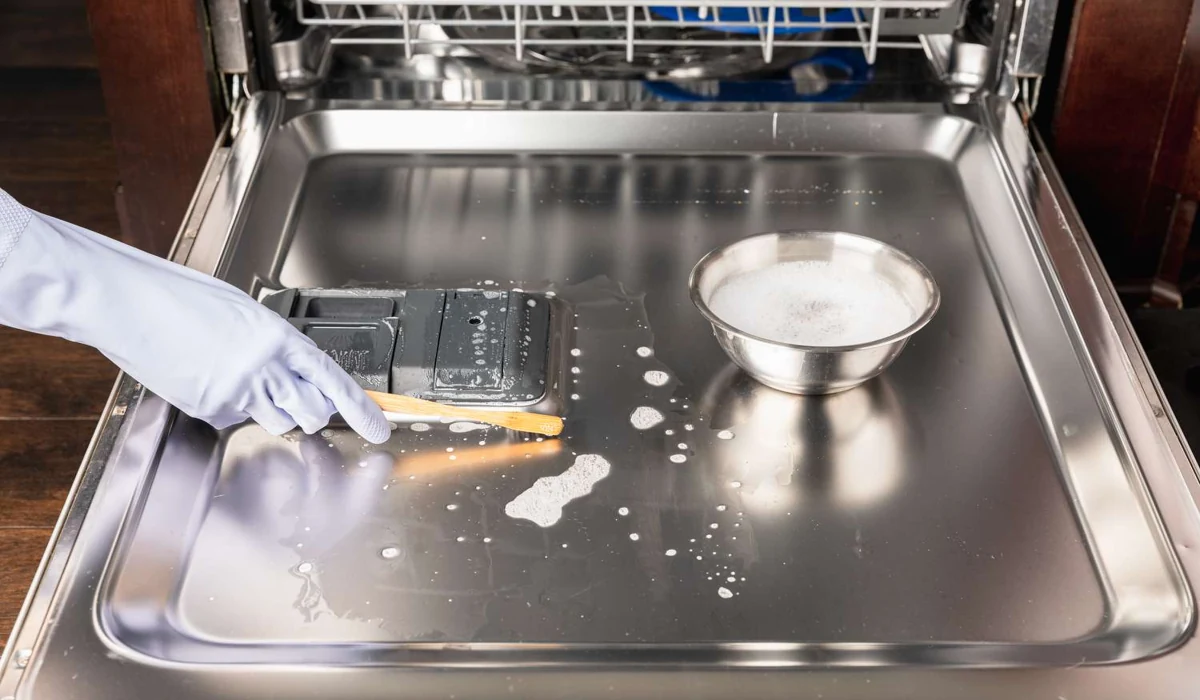 how to clean dishwasher