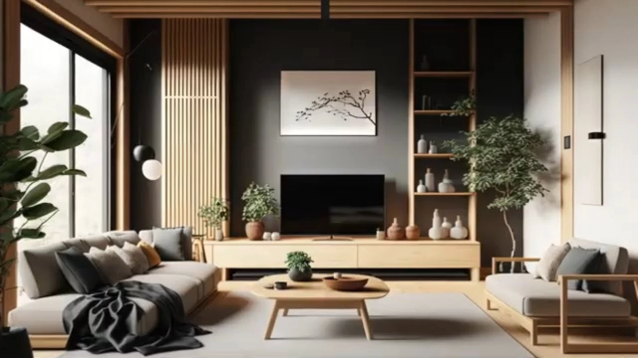 Japandi Living Room Design Ideas